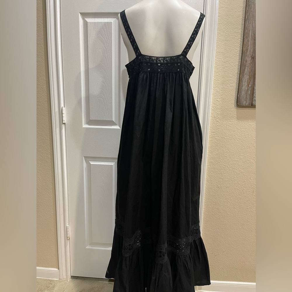 J. Crew Black Maxi Dress with Elegant Silhouette - Picture 3 of 11